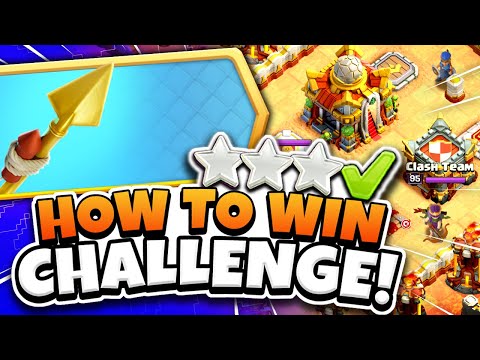 How to 3 Star Fear The Rocket Spear Challenge(Clash of Clans) [Video]