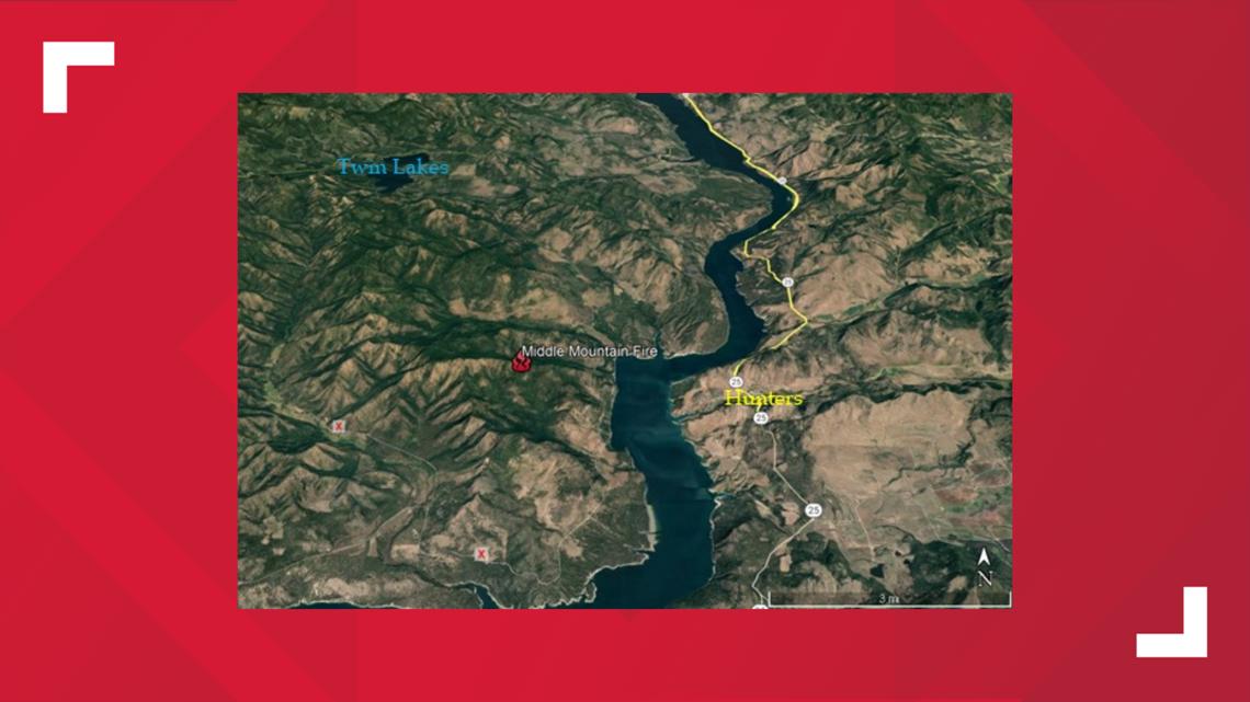 Crews responding to remote wildfire south of Inchelium [Video]