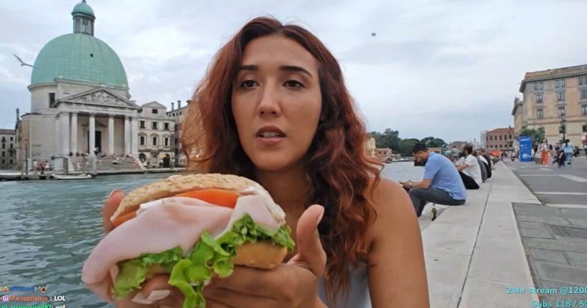 Twitch streamer has her sandwich stolen in savage seagull attack [Video]