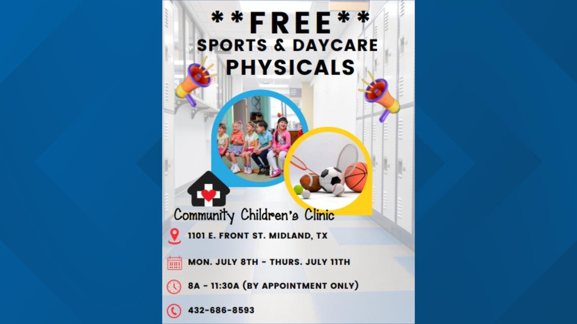 Community Children’s Clinic offering free sports and daycare physicals [Video]