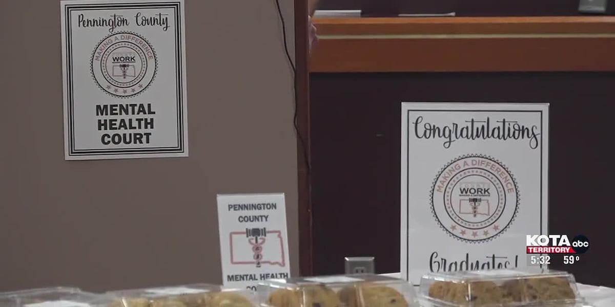 Pennington County Mental Health Courts 2 newest graduates [Video]