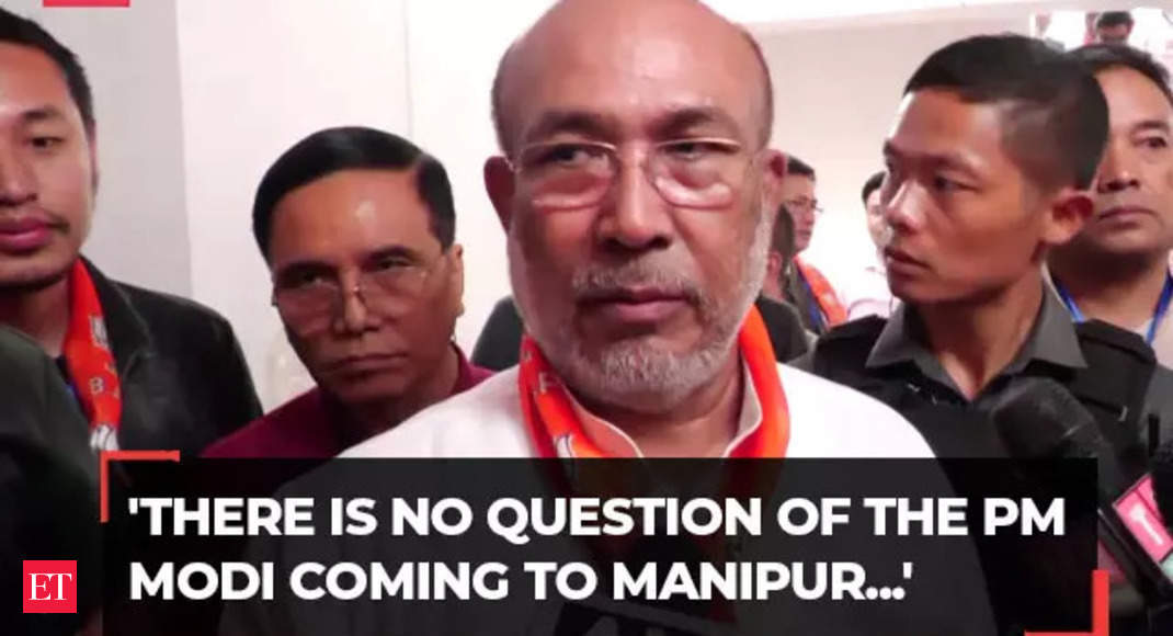 ‘There is no question of PM coming or not coming’: Manipur CM N Biren Singh – The Economic Times Video