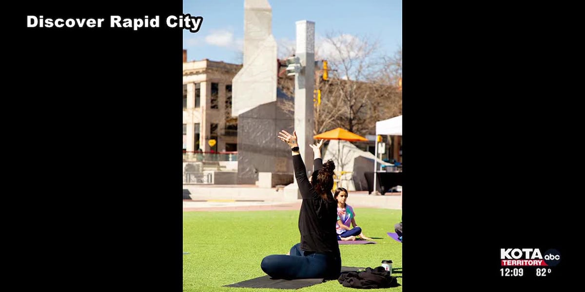 Discover Rapid City is hosting Yoga on the Square [Video]