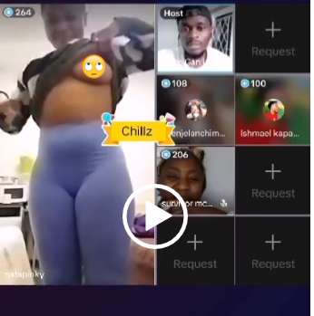 Malawian Tiktoker Buzzing Online After Showing Her Brea$t In A Live Chart (Watch Video)