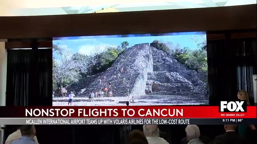 New Nonstop Flights From McAllen To Cancun Announced By Volaris Airlines [Video]