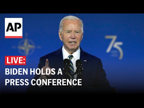 LIVE: Biden holds a press conference during NATO summit [Video]