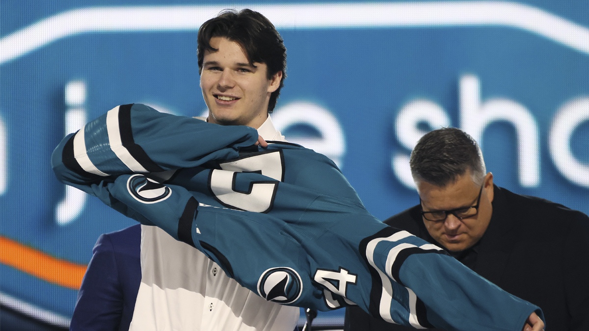 Sharks sign first-round pick Sam Dickinson to entry-level NHL contract  NBC Sports Bay Area & California [Video]