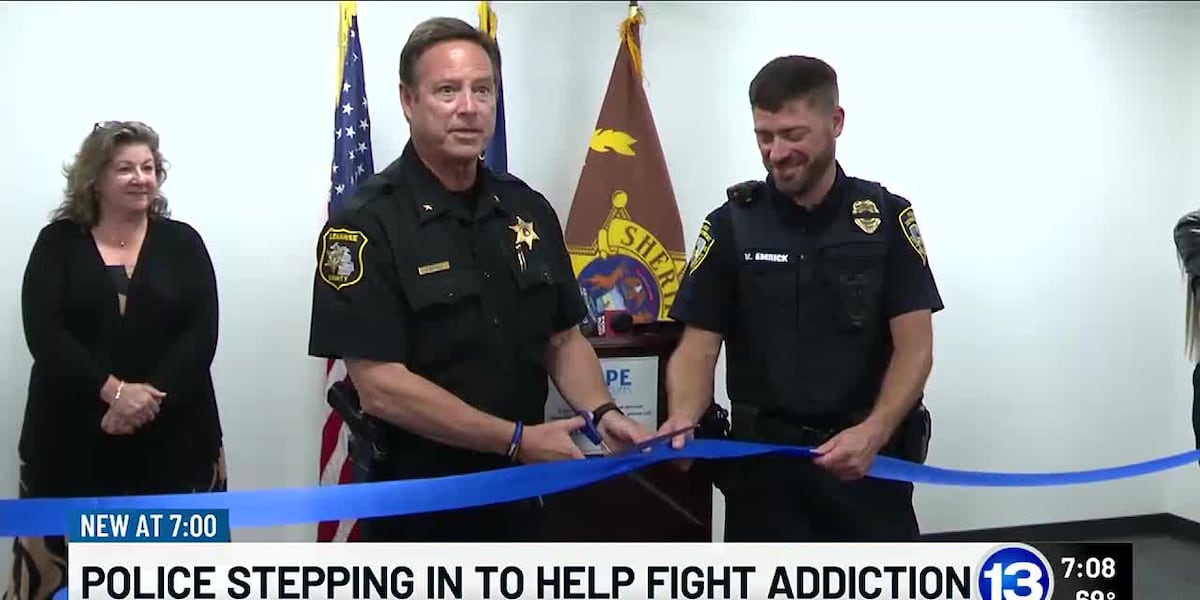 Police stepping in to help fight addiction [Video]