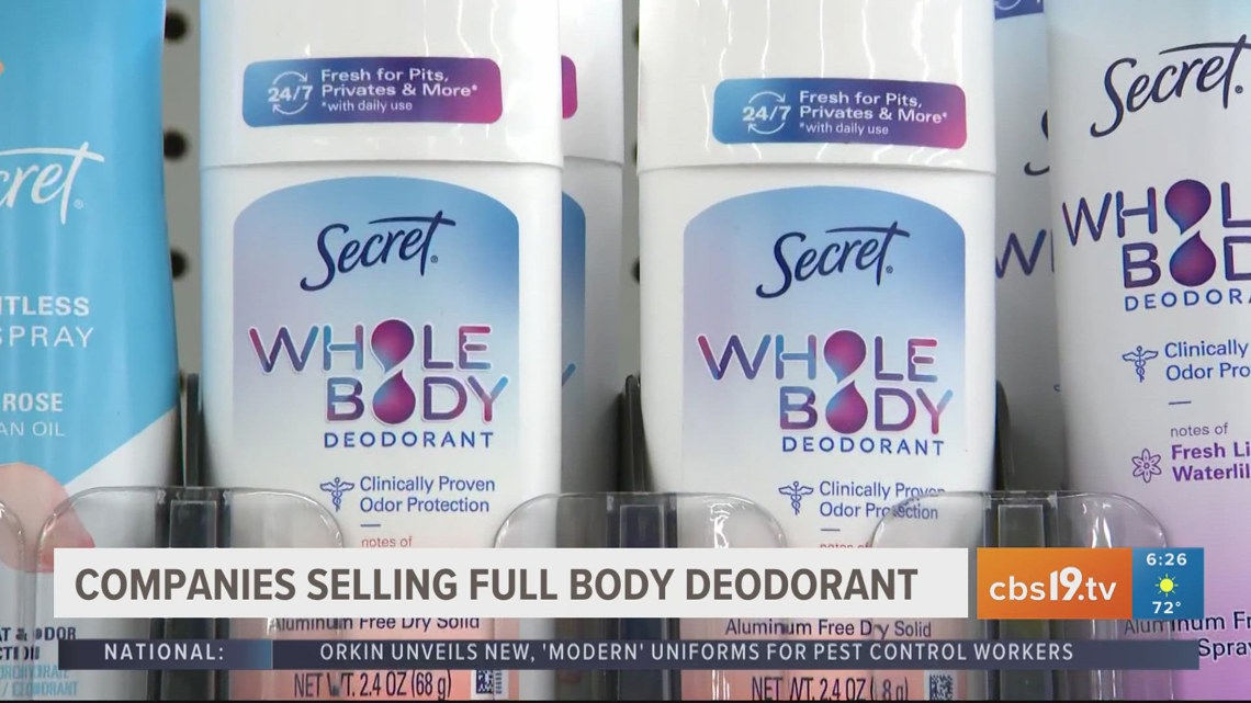 WELLNESS WEDNESDAY: More companies selling whole-body deodorant [Video]