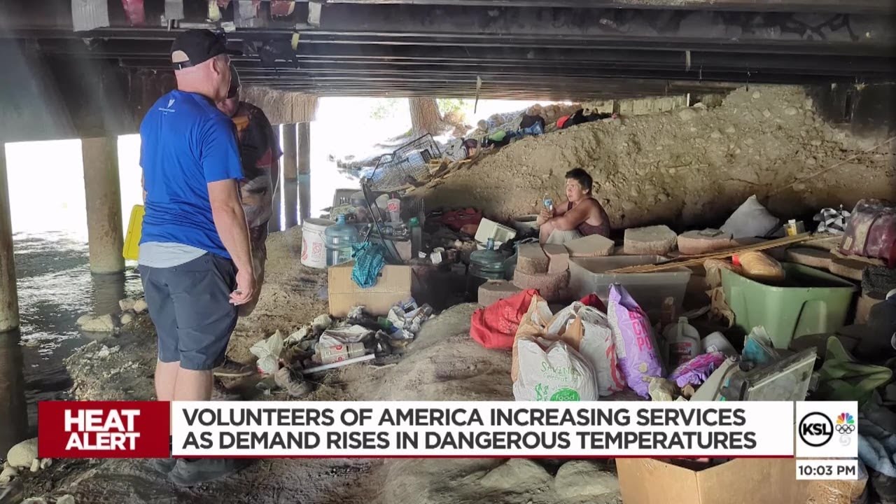 Video: Heat wave increases homeless outreach; donations desperately needed [Video]