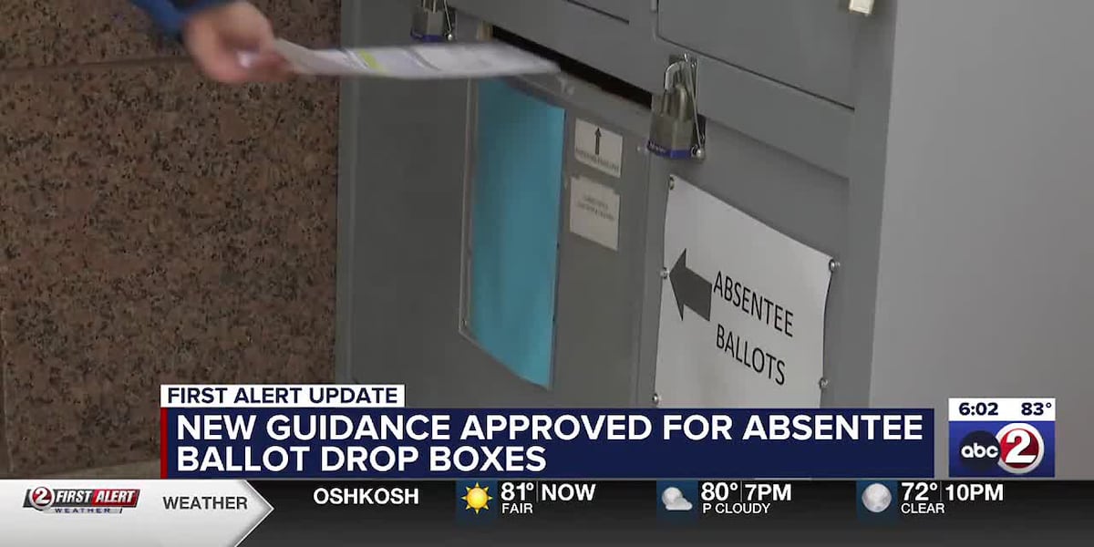 Wisconsin election officials tell clerks best ways to operate absentee ballot drop boxes [Video]