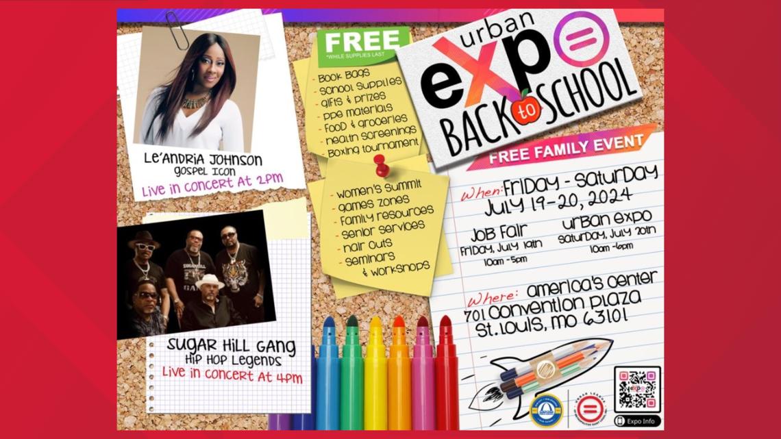 Urban Expo Back-to-School Festival set for July 19, 20 [Video]