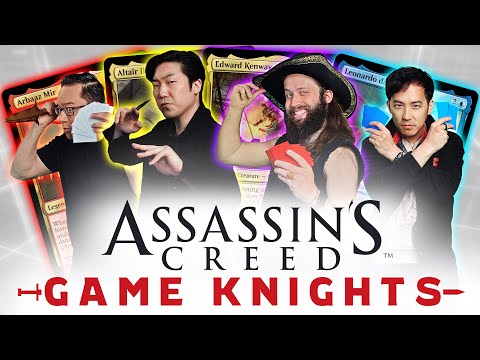 Assassin’s Creed w/ Jonathan Young and D | Game Knights 71 | Magic The Gathering Commander Gameplay [Video]