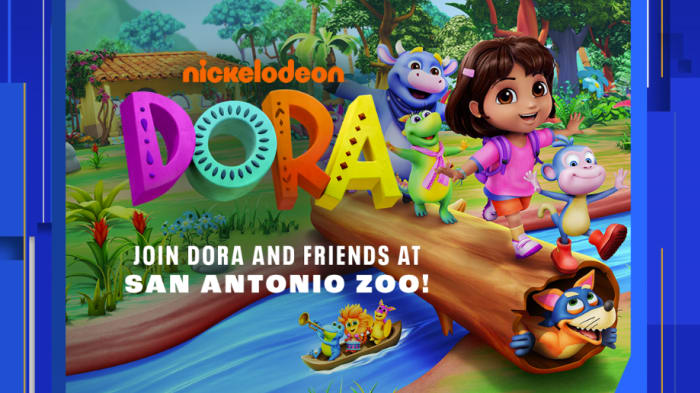 Dora the Explorer scavenger hunts, viewings taking place at San Antonio Zoo this summer [Video]