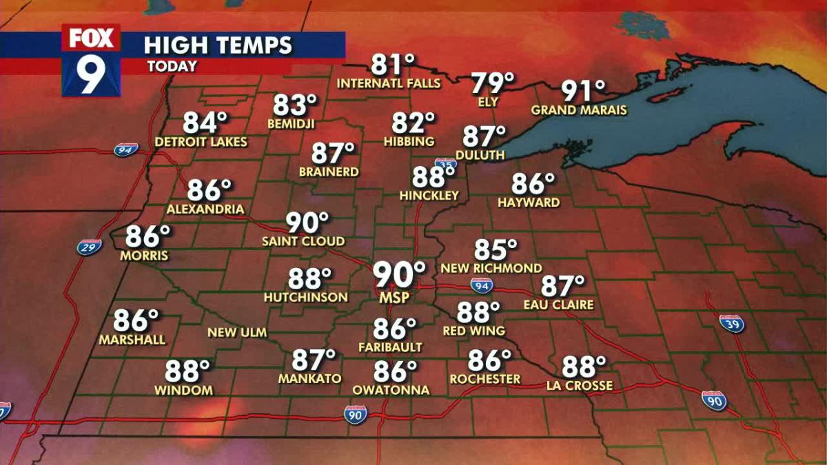 Twin Cities hits 90 degrees for first time this year [Video]