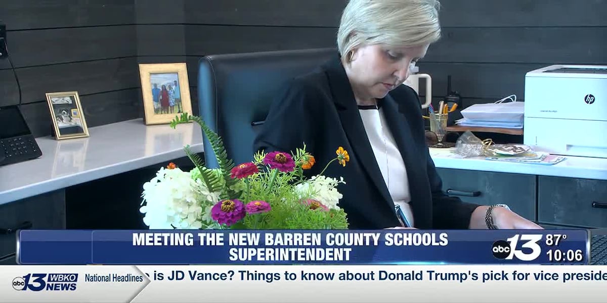 New Barren County Schools superintendent excited to bring students to the forefront of the community [Video]