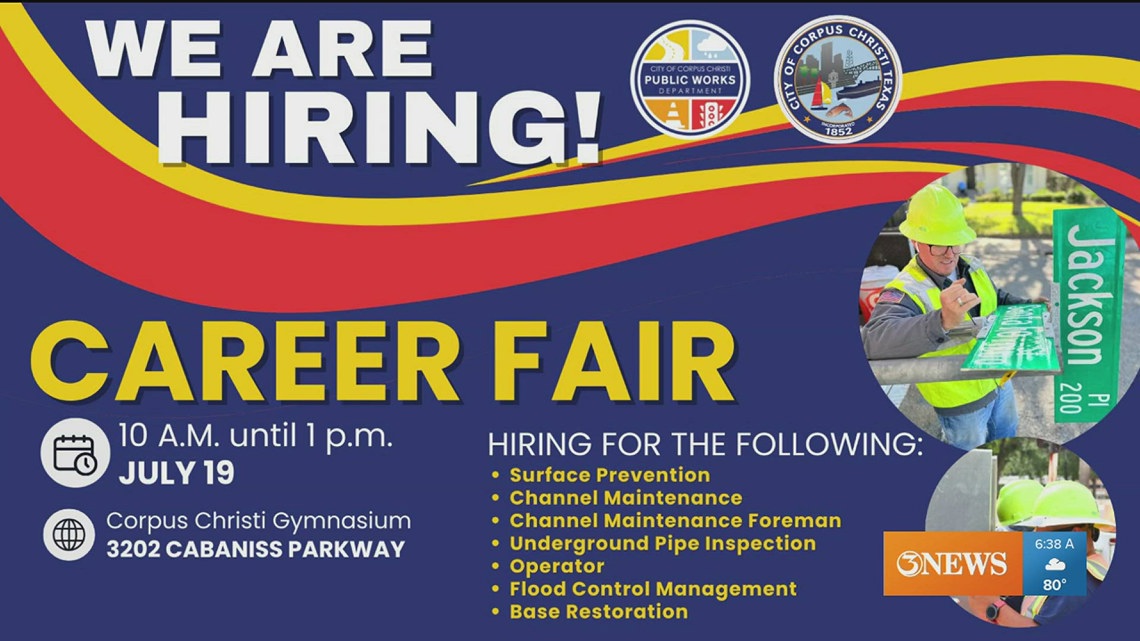 Public Works to host job fair on Friday [Video]