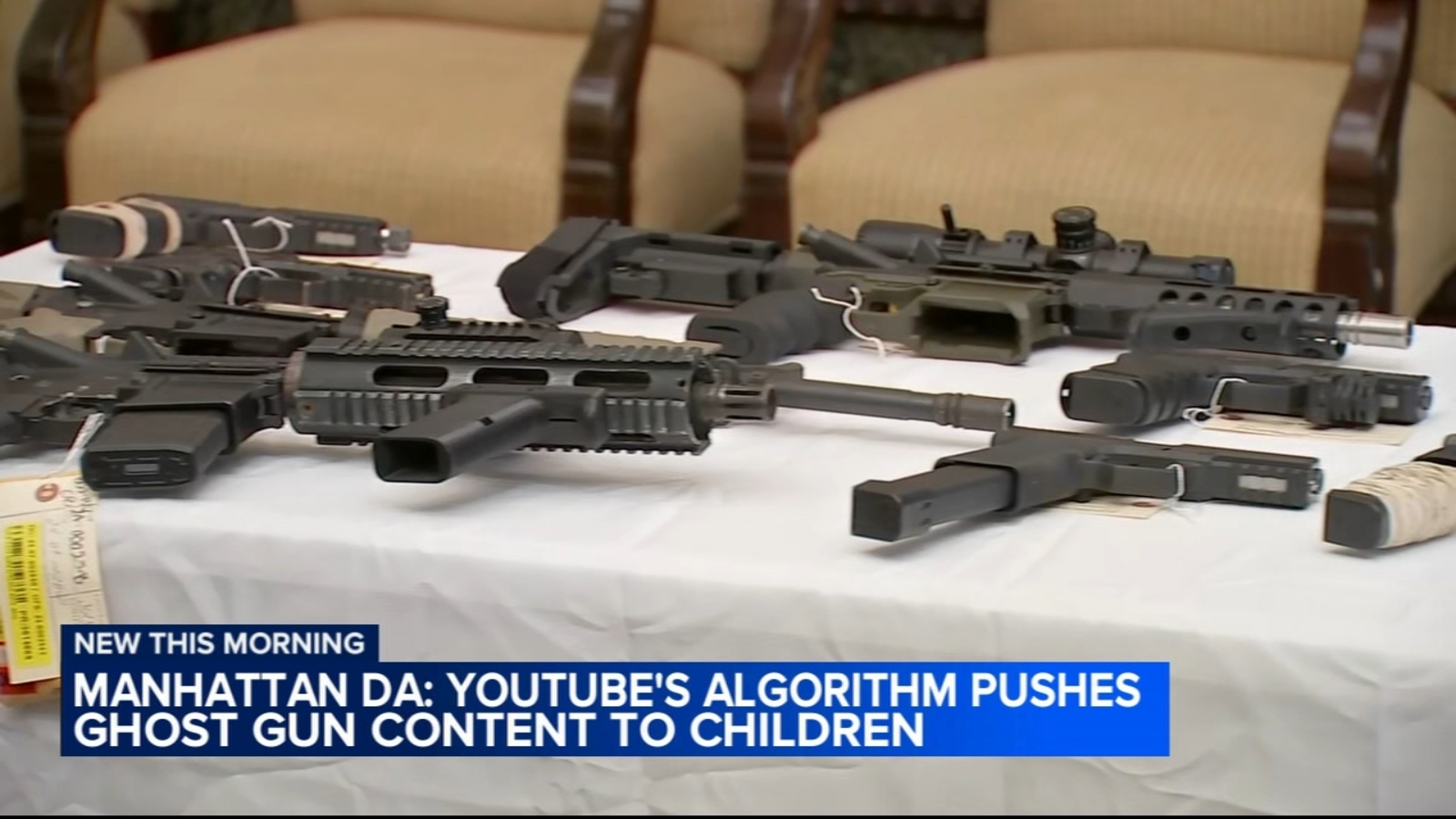 Manhattan District Attorney Alvin Bragg says YouTube’s algorithm is pushing children toward ghost gun content and creation [Video]