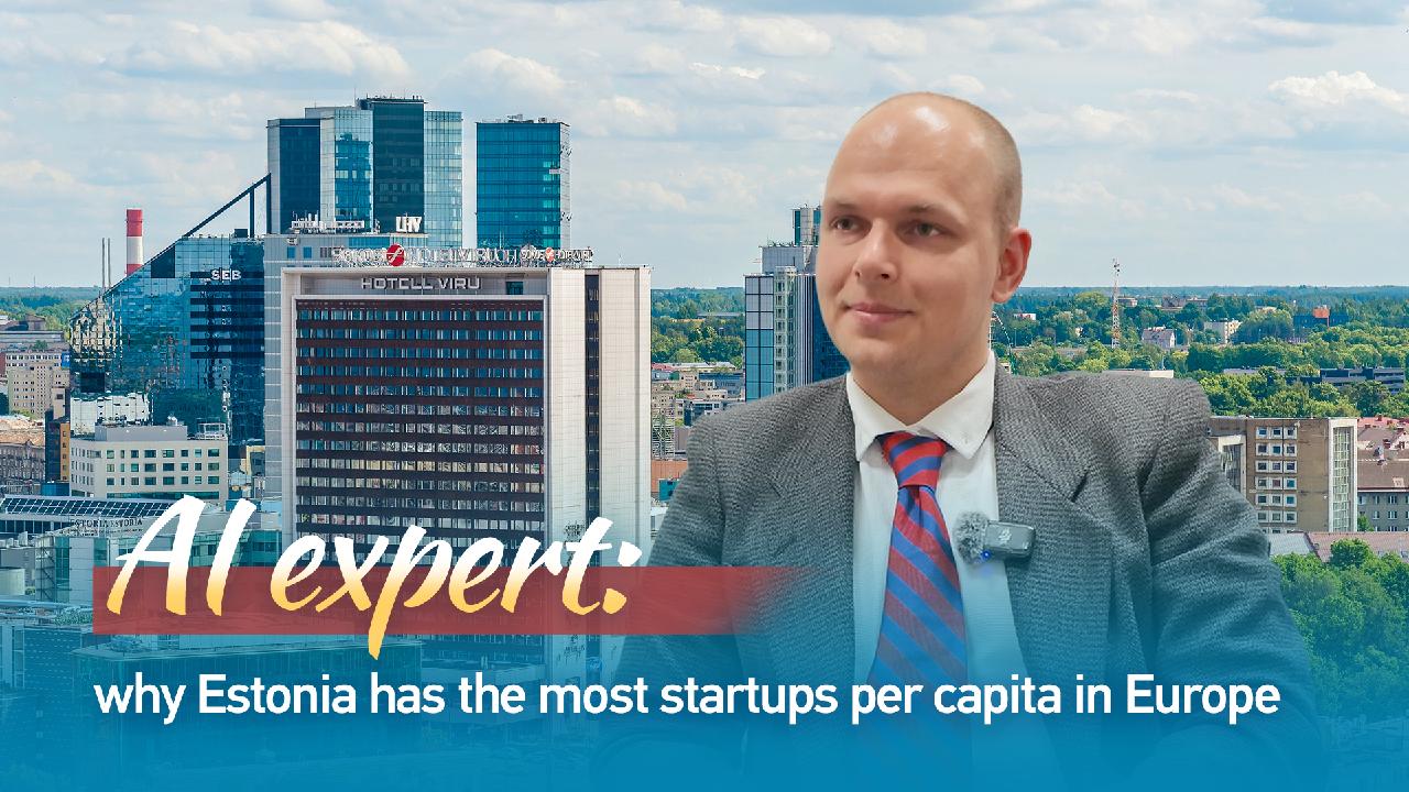 AI expert on why Estonia has the most startups per capita in Europe [Video]