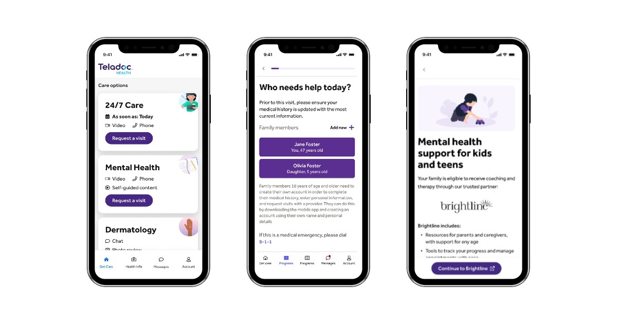 Exclusive: Teladoc partners with Brightline to offer pediatric mental healthcare [Video]