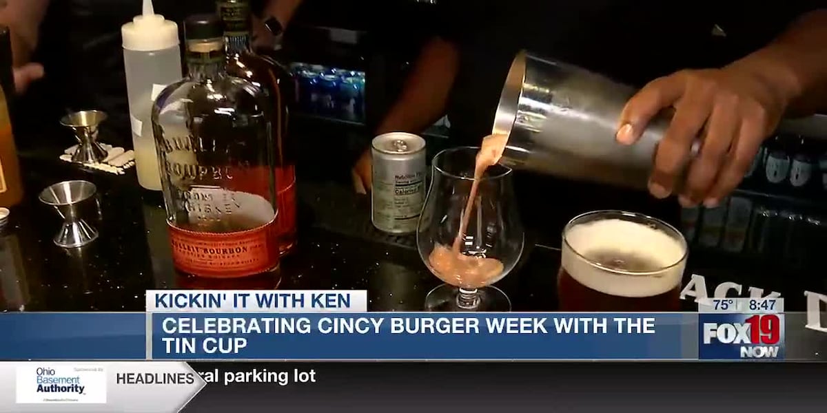 Kickin’ it at Tin Cup for Cincy Burger Week [Video]