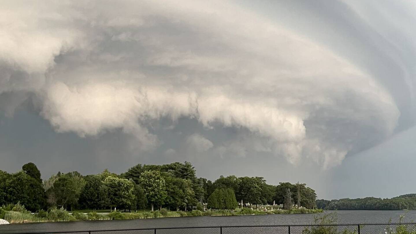 Incredible photos show ominous clouds hovering over Massachusetts as severe weather moves through  Boston 25 News [Video]