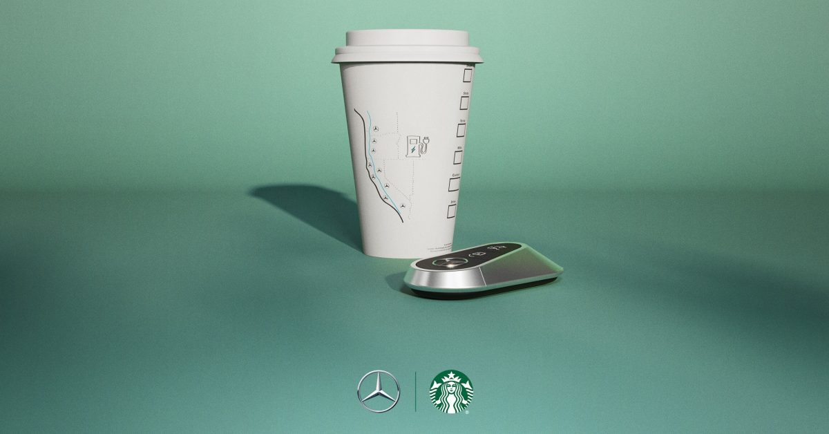 Mercedes-Benz High-Power Charging goes large at Starbucks [Video]