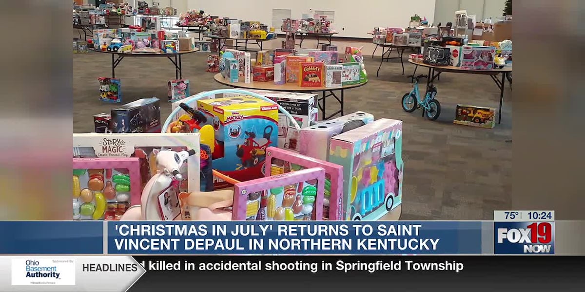 ‘Christmas in July’ returns to St. Vincent de Paul in Northern Kentucky [Video]