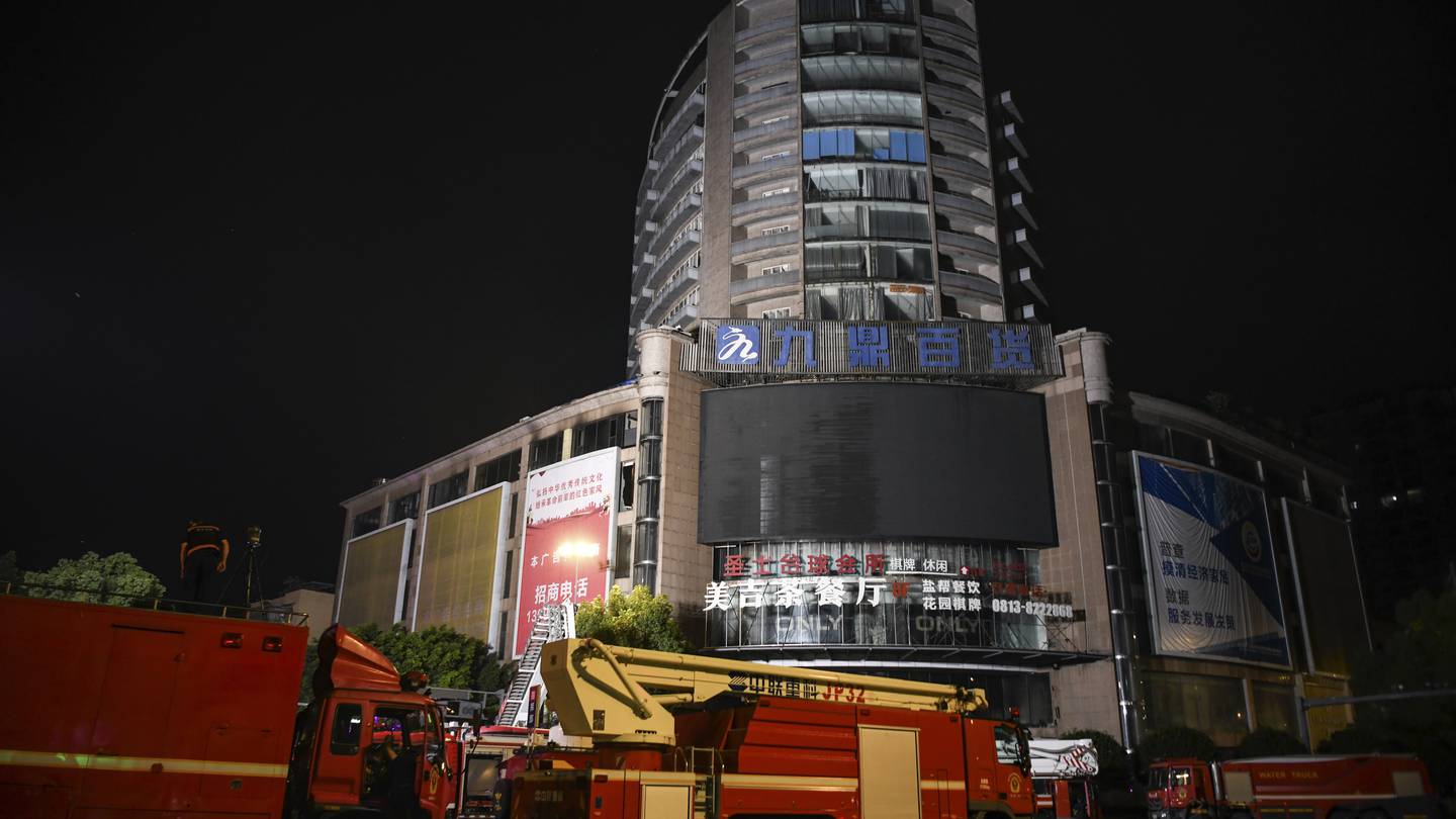 China investigators suspect construction work caused fire that killed 16 people in shopping mall  WSB-TV Channel 2 [Video]