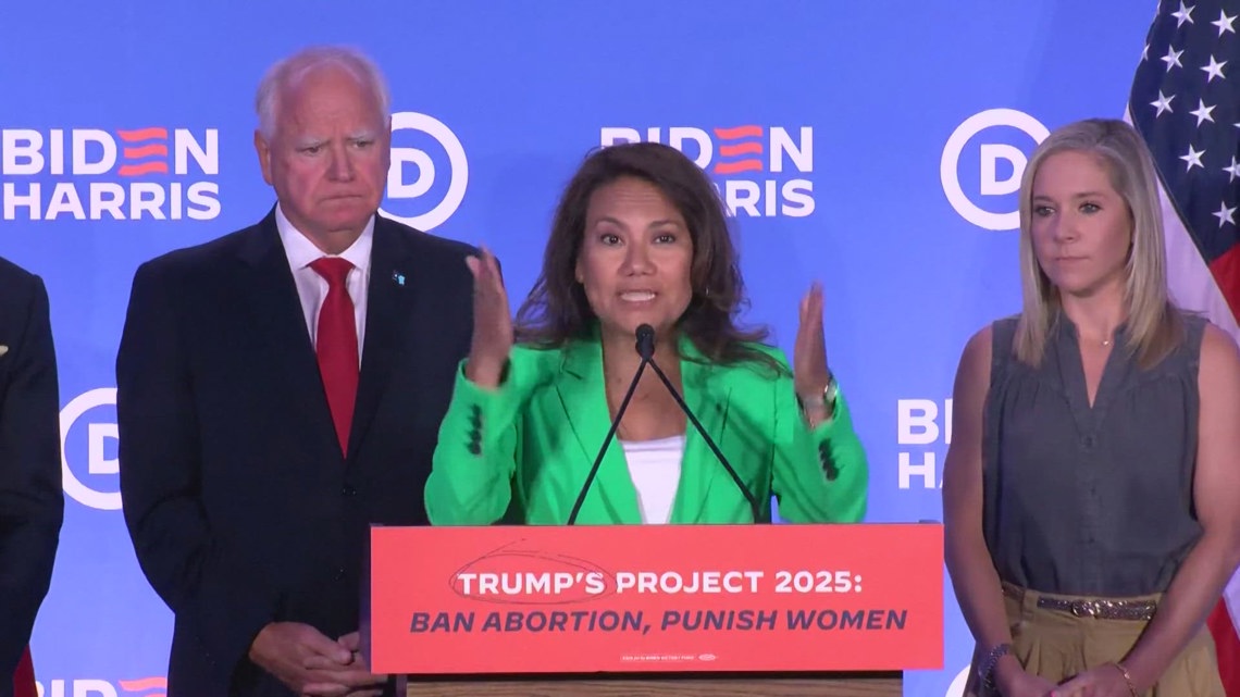 Biden-Harris campaign talks abortion rights [Video]