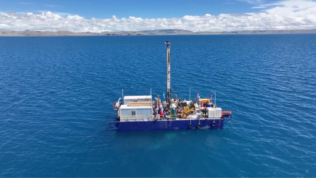 Drilling project in Nam Co, world’s highest saltwater lake, concludes [Video]