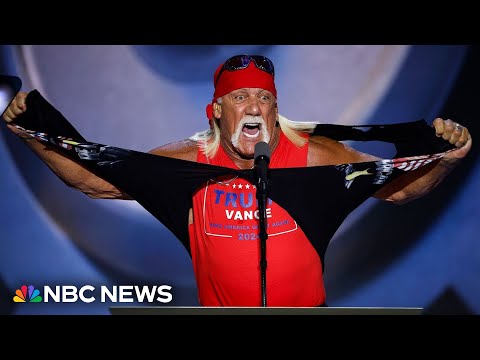 WATCH: Hulk Hogan rips off shirt at Republican National Convention [Video]