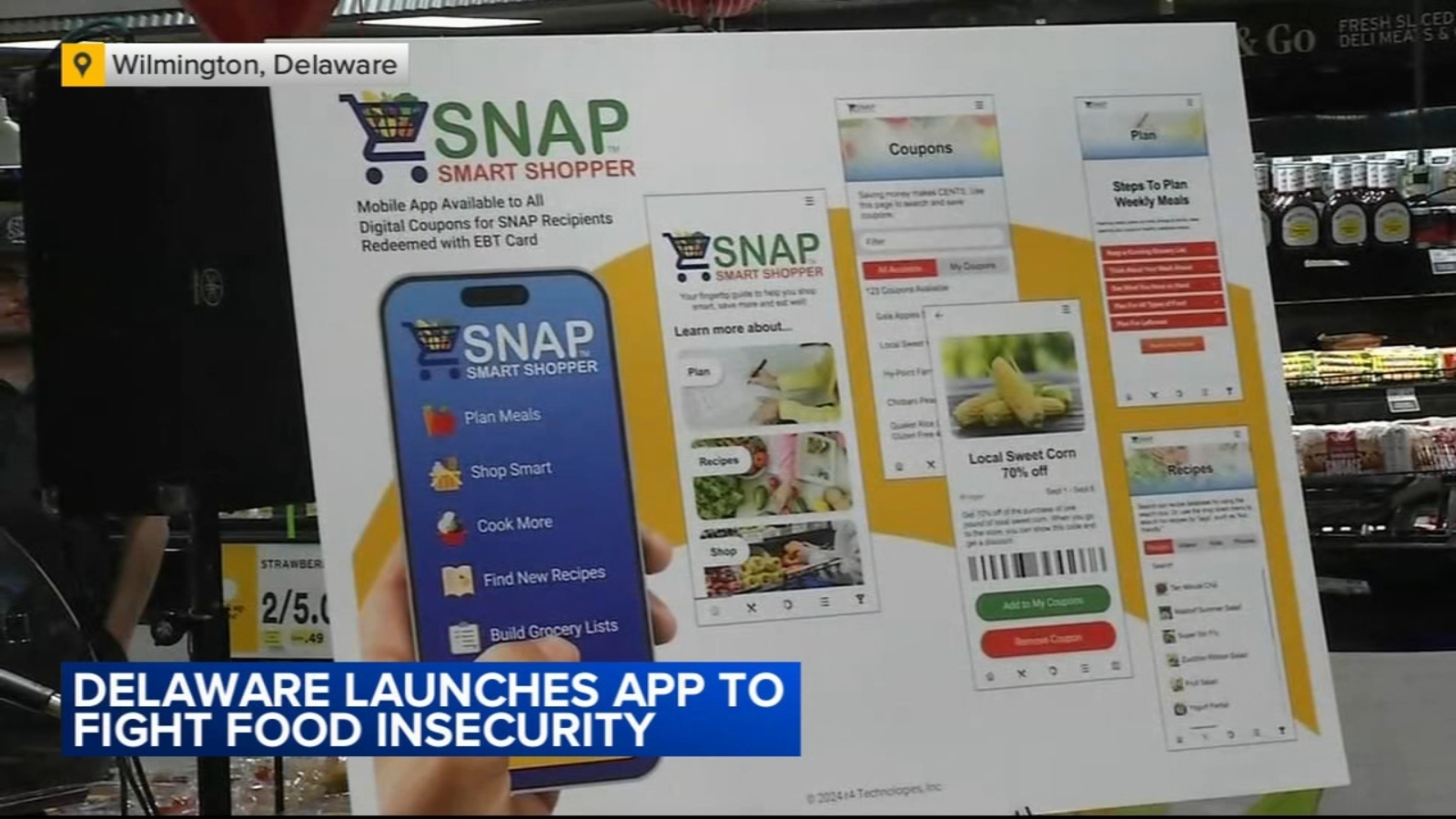 Delaware become 1st state to launch app using AI to match SNAP recipients with surplus food [Video]