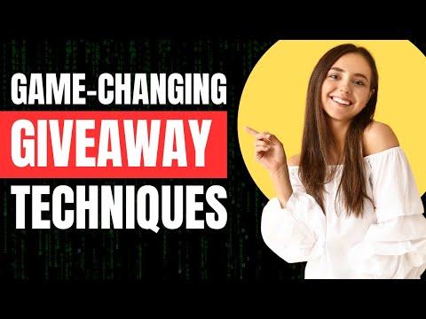 Game-Changing Shopify Giveaway Strategies You Must Try! [Video]