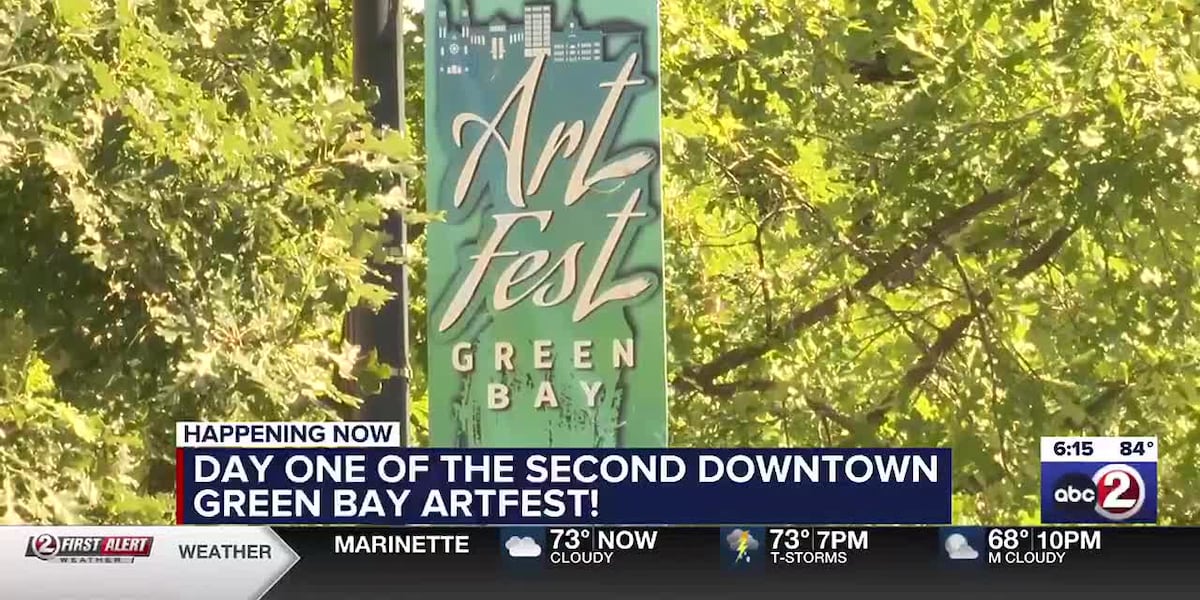 Day 1 of the 2nd annual downtown Green Bay ArtFest fills the streets with art vendors [Video]