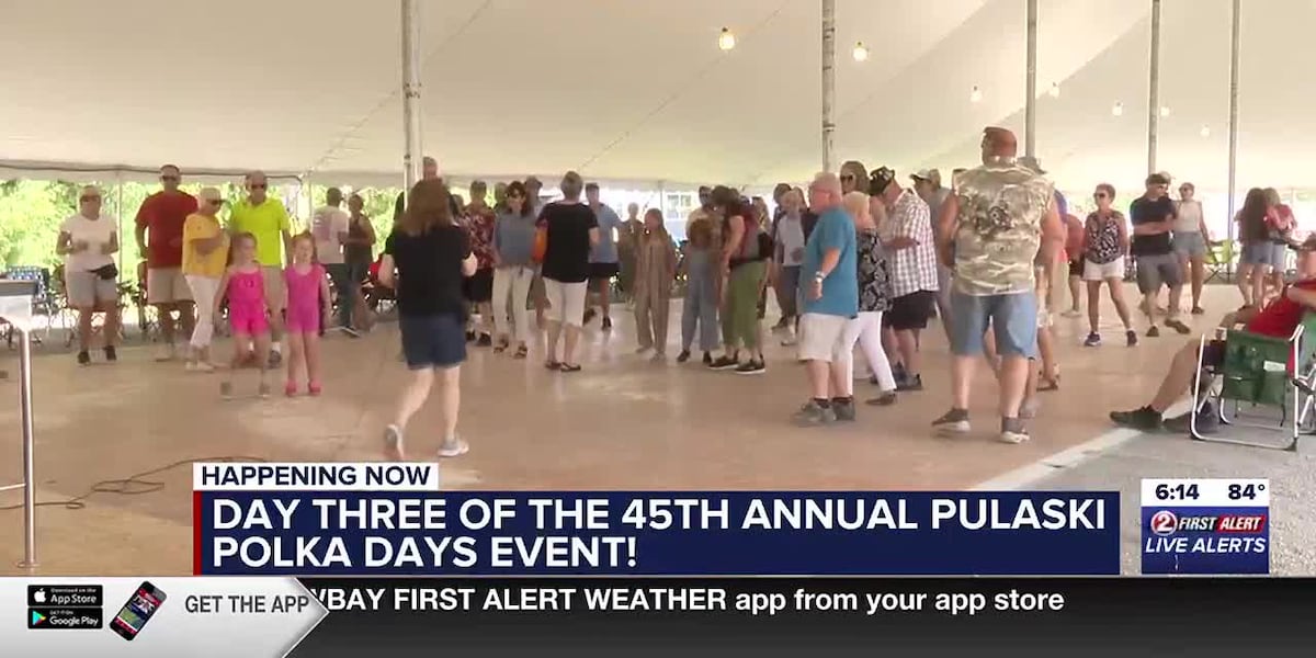 45th annual Pulaski Polka Days dances into day 3 [Video]