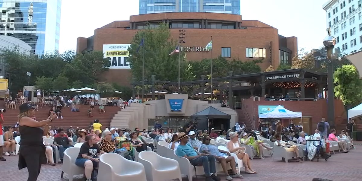 Portland celebrates 40th birthday of Pioneer Courthouse Square [Video]