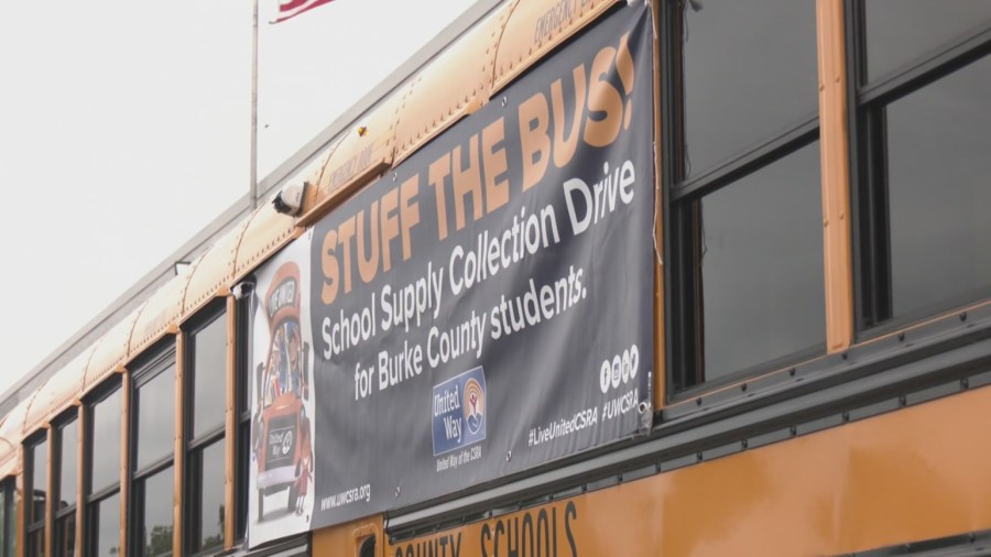 Annual school supply donation event Stuff the Bus in Burke County [Video]