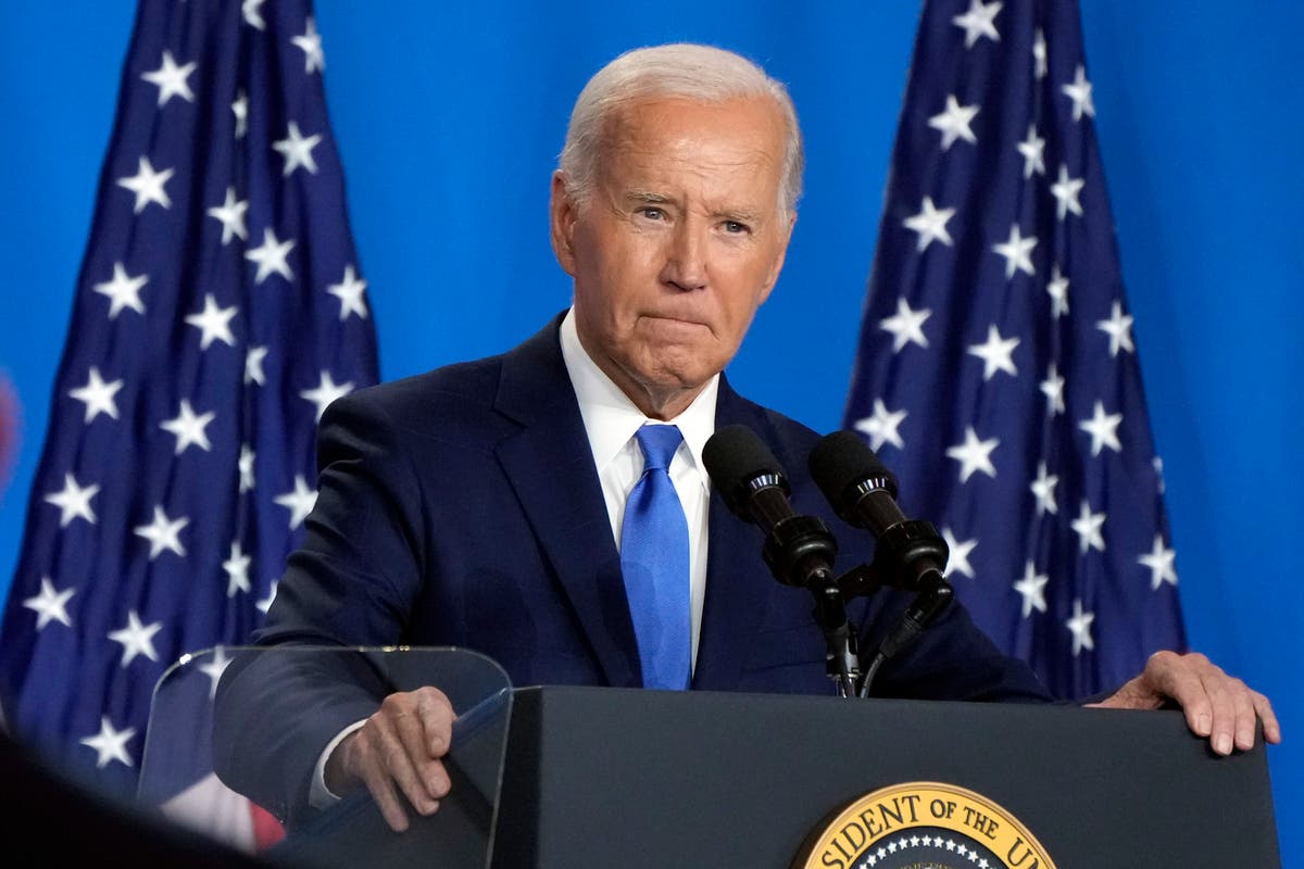 Watch live view of the White House as Biden drops out of 2024 presidential race [Video]