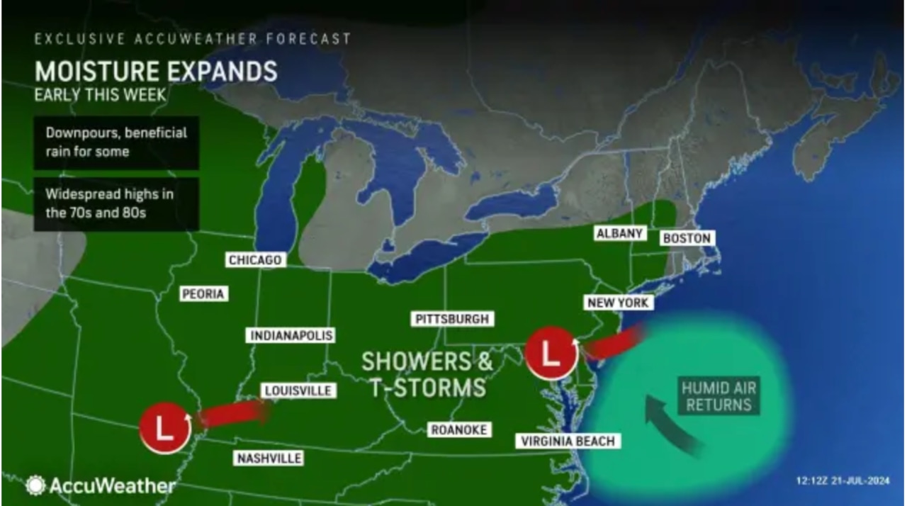 N.J. weather: Thunderstorms, threats of downpours in forecast for next 4 days [Video]