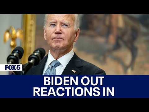 Reaction pours in after Biden announces end to his re-election bid [Video]