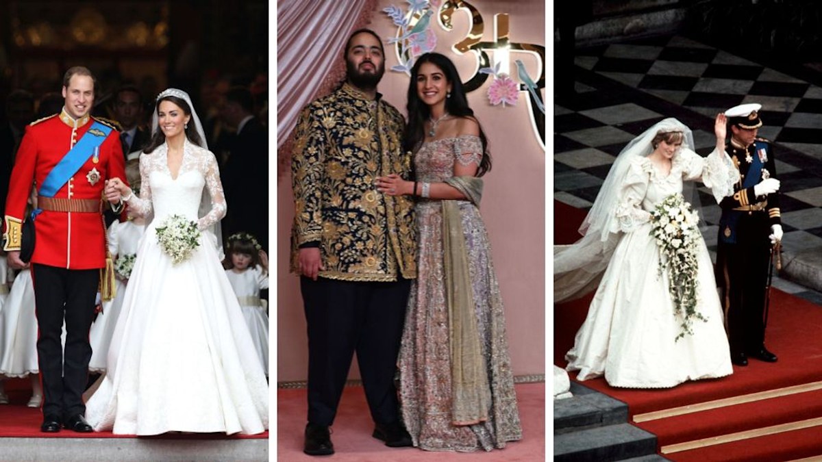 Anant Ambani and Prince Charles nuptials: Inside the top 5 most expensive weddings of all time [Video]