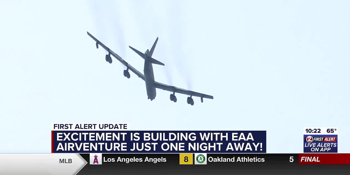 Excitement is building for the kick-off of EAA AirVenture [Video]