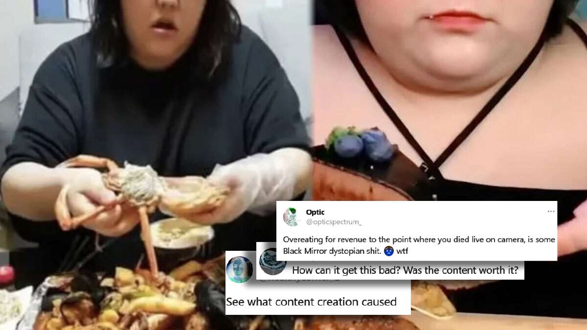 Chinese Livestreamer Dies Midstream Consuming Over 10 Kgs Of Food In 10 Hours; Internet Is Horrified [Video]