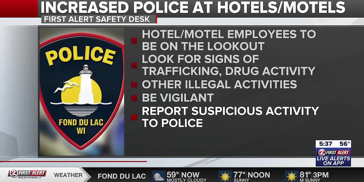 Police checking hotels for human trafficking during EAA [Video]