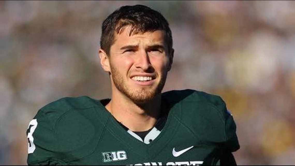 GR community celebrates life of former MSU kicker Mike Sadler [Video]