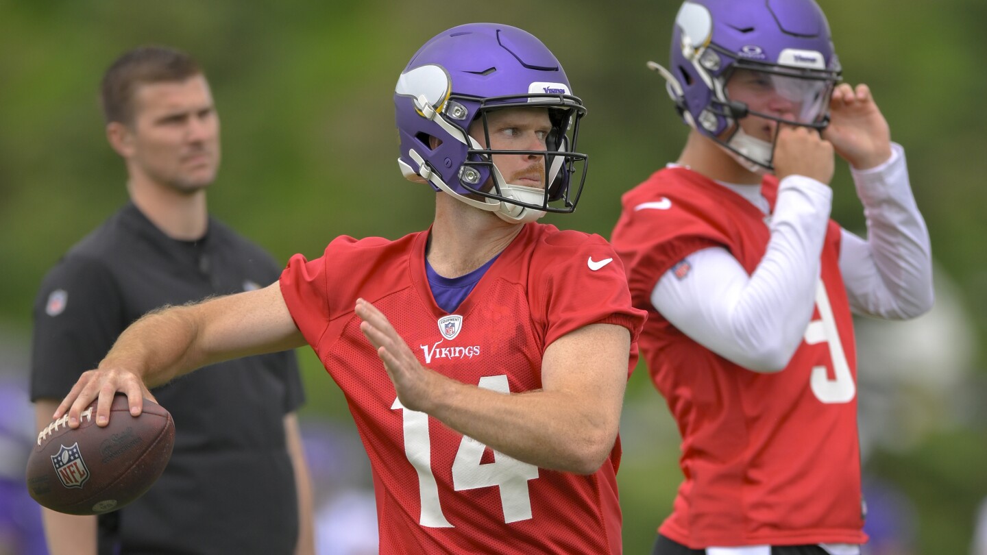 Sam Darnold to get majority of first-team reps at Vikings camp [Video]