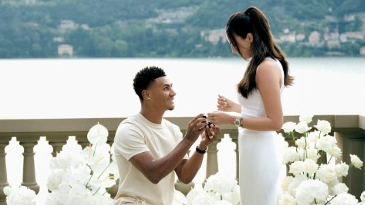 Ollie Watkins is engaged! England goal hero proposes to girlfriend Ellie Alderson at Lake Como as they holiday in Italy after Euro 2024 heartbreak [Video]