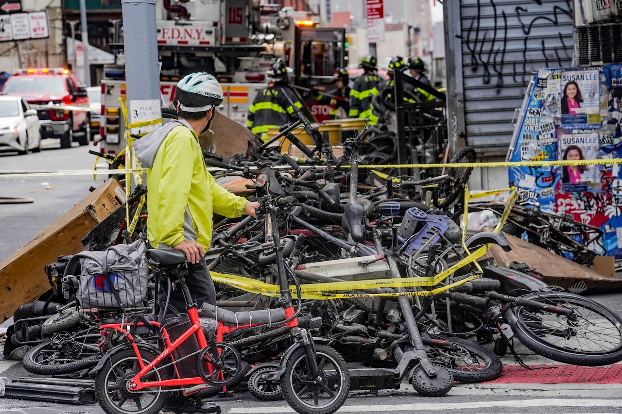 NYC Mayor Adams announces citywide initiative to prevent more lithium-ion battery fires [Video]