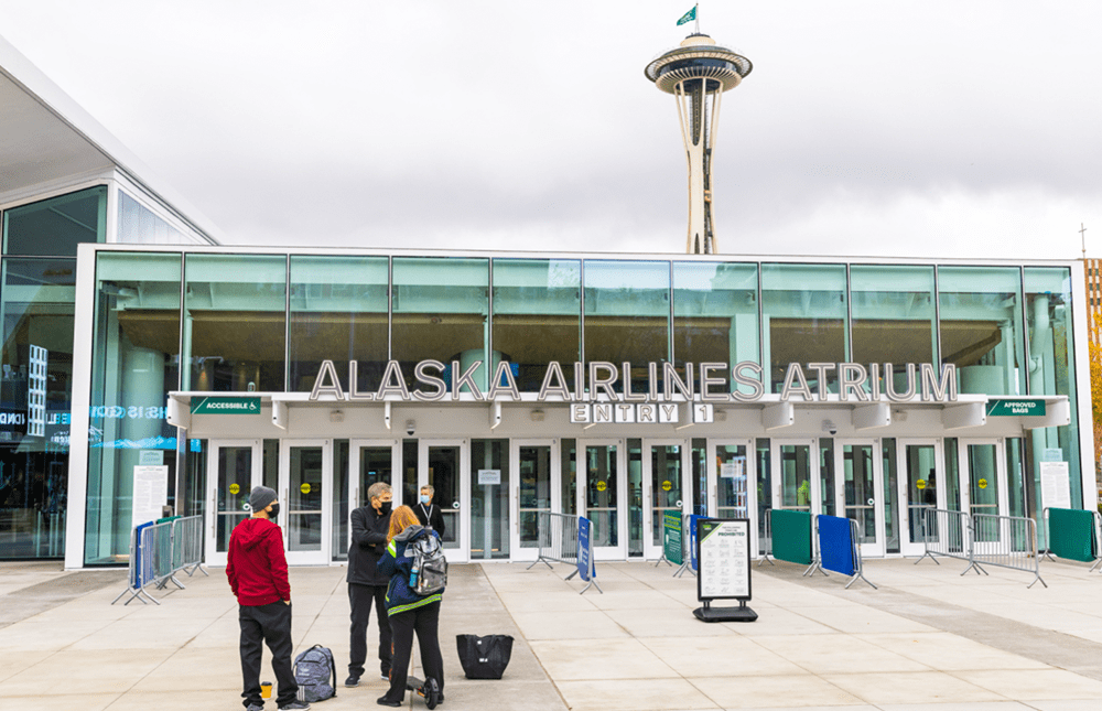 Alaska Airlines Atrium: The gateway to the home of the Seattle Kraken [Video]